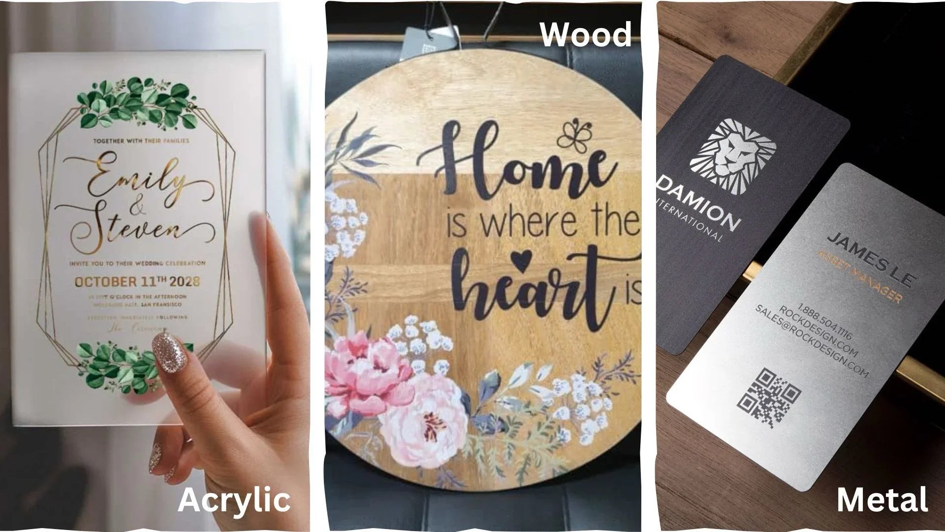 Was kannst Du mit UV-Druck bedrucken? Ein Leitfaden zur Materialkompatibilität