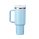 Pastellblau zu Schillernder Edelstahlbecher mit abnehmbarem Griff (1,18 l)