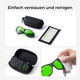 xTool Laserschutzbrille für Laser mit 316–460 nm, 630–670 nm & 800–1080 nm