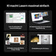 xTool F2 Ultra MOPA + F2 Ultra UV Ultimatives Produktives Business Duo