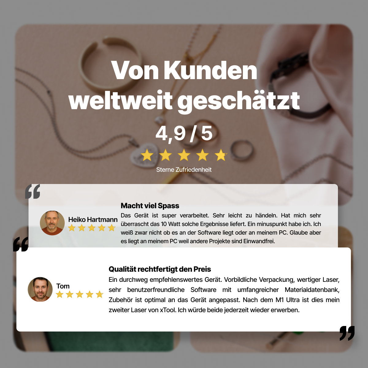 xTool F1: Tragbare Laser Graviermaschine für Schnelle und Präzise Gravuren