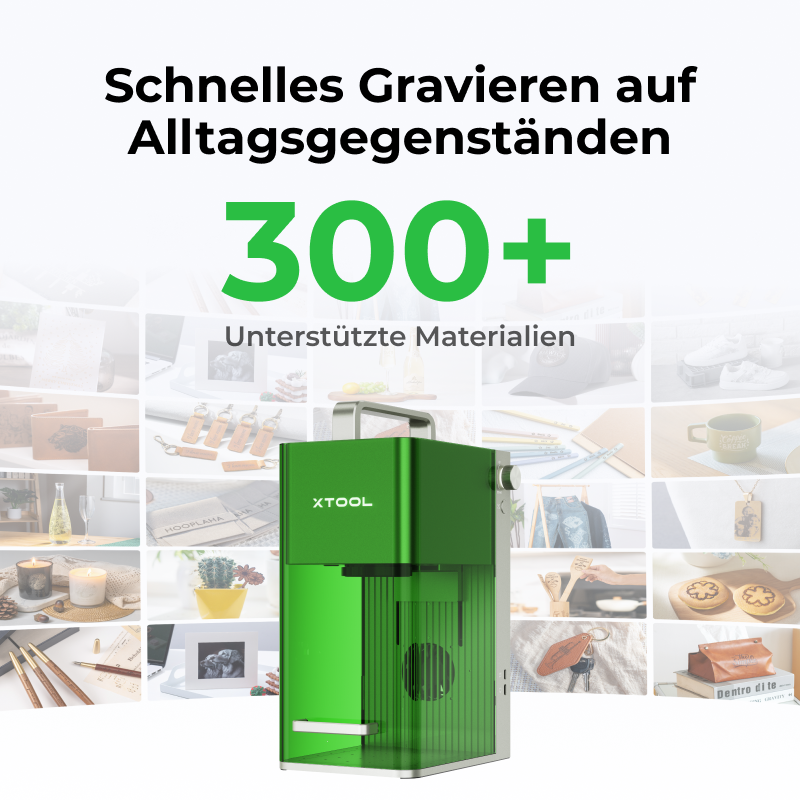 xTool F1: Tragbare Laser Graviermaschine für Schnelle und Präzise Gravuren