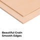 3mm × 30,5 cm × 61,0 cm Birkenholz-Sperrholzplatten (6 Stück)