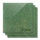 3 mm Grüner Glitter Opak Glänzend Acrylglas Blatt Plexiglas (3 Stk.)