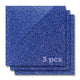 3 mm Blaue Glitzer Opake Glänzende Acrylplatte (3 Stk.)