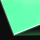 3 mm blassgrüne im Dunkeln leuchtende Acrylplatte Plexiglas (3 Stk.)