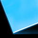 3 mm blau-türkis im Dunkeln leuchtende Acrylplatte Plexiglas (3 Stk.)
