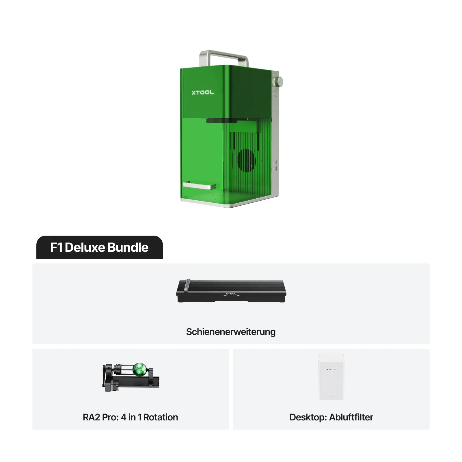 xTool F1/F1 Lite: Tragbare Laser Graviermaschine für Schnelle und Präzise Gravuren
