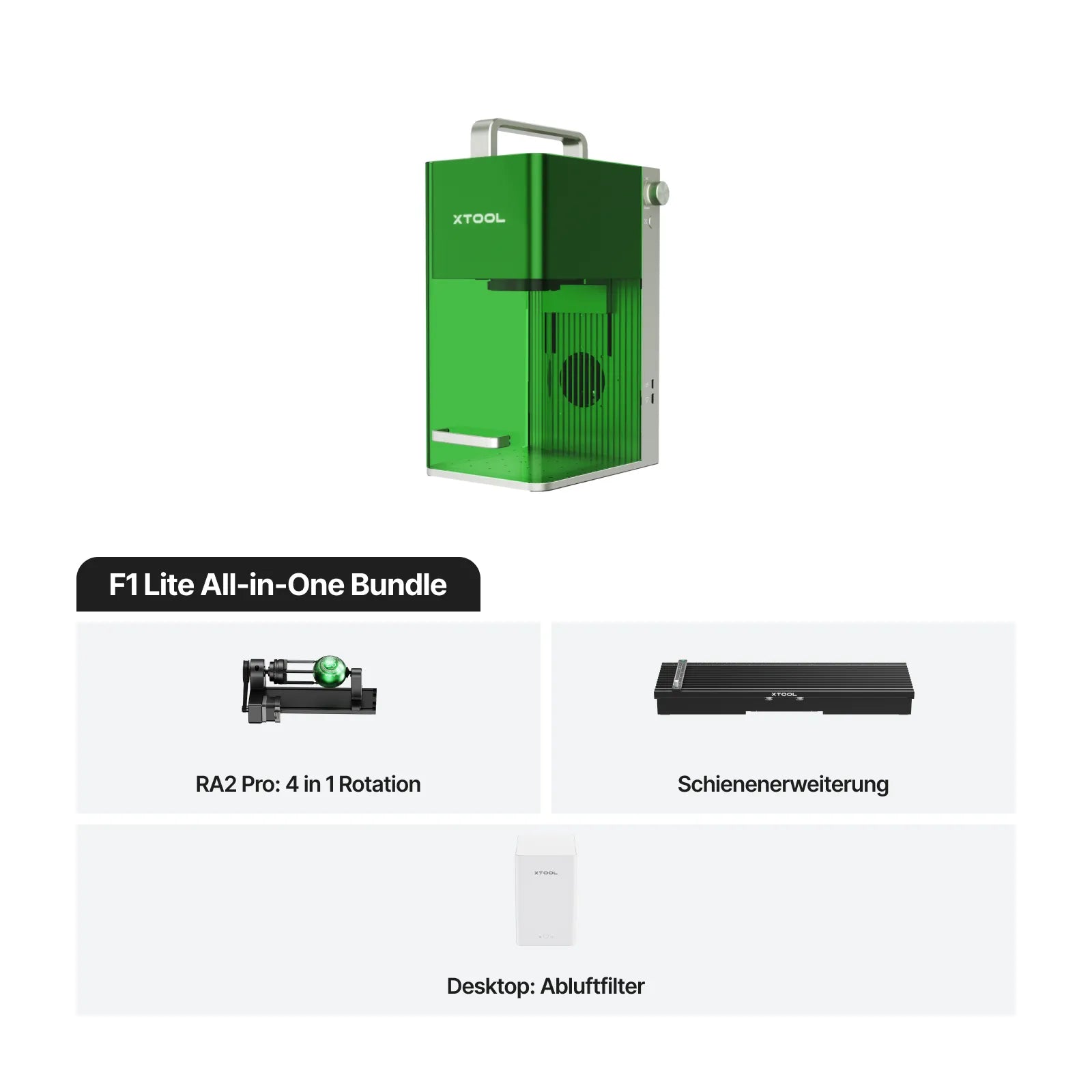 xTool F1/F1 Lite: Tragbare Laser Graviermaschine für Schnelle und Präzise Gravuren