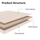 3 mm Faux Maple MDF-Platte (10 Stk.)