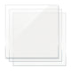 3 mm Klar mattiert Transparent Glänzend Acryl Blatt Plexiglas (3 Stk.)