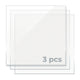 3 mm Klar mattiert Transparent Glänzend Acryl Blatt Plexiglas (3 Stk.)
