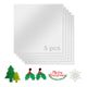 3 mm Silber Spiegel Acryl Blatt Plexiglas (5 Stk.)