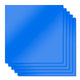 3 mm Hellblaue Spiegel-Acrylglasplatte (5 Stk.)