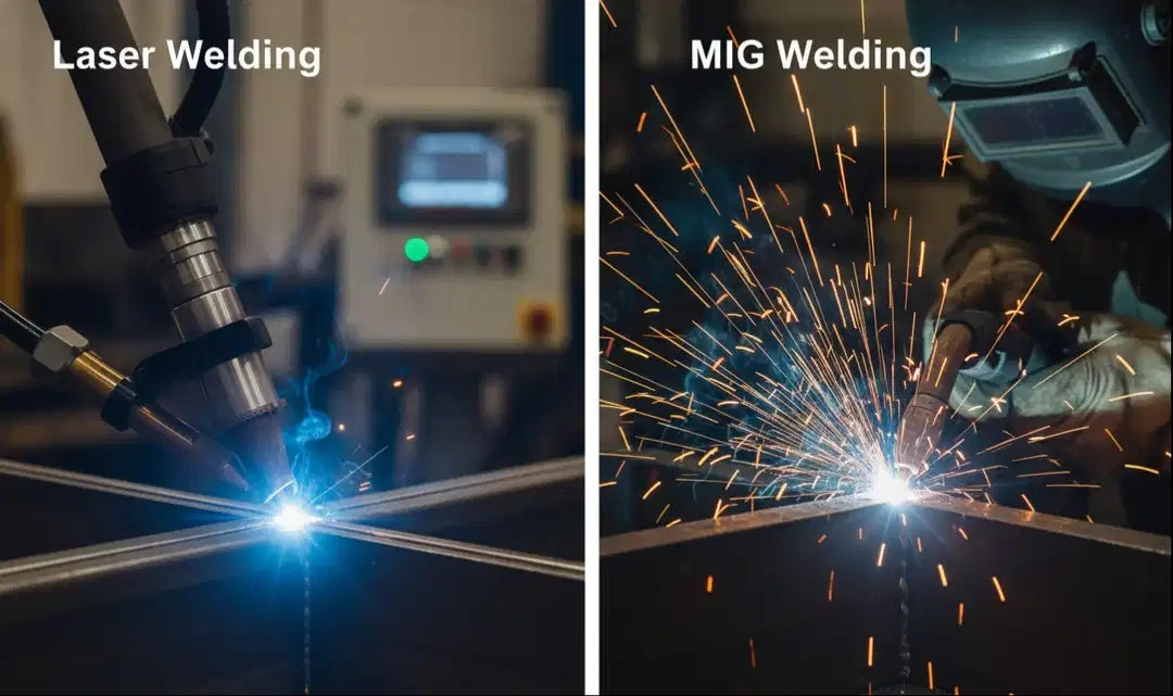 Laserschweißen vs. MIG-Schweißen: Was ist besser für Deine Werkstatt?
