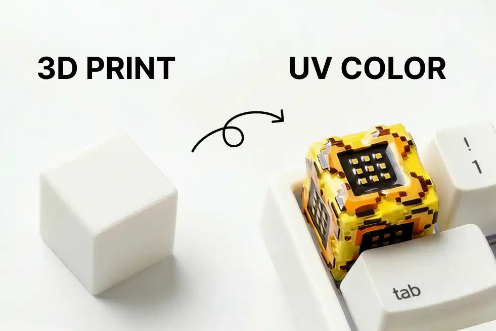 UV-Drucker als ultimative Lösung für mehrfarbigen 3D-Druck