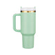 Tiefblau bis irisierender Edelstahl-Tumbler mit abnehmbarem Griff (40 oz)