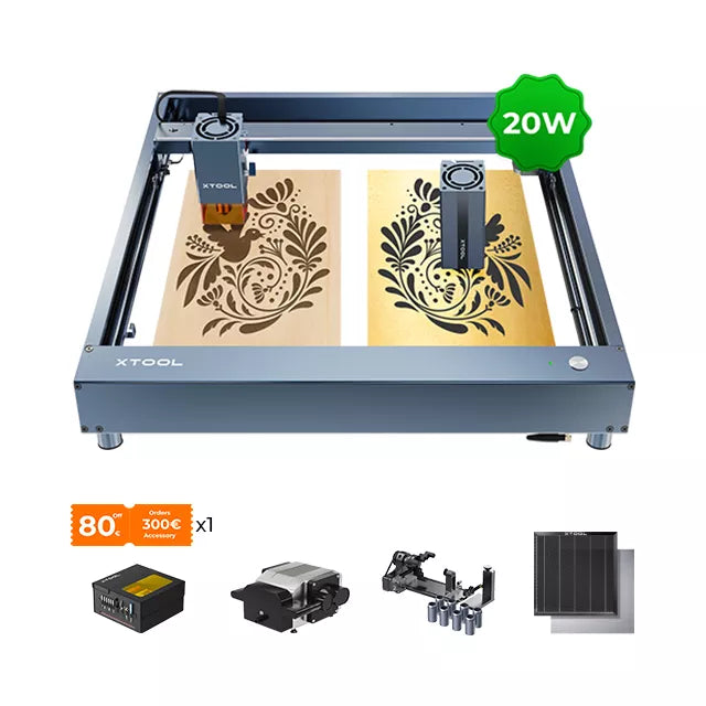 xTool D1 Pro Home Graviermaschine Business Bundle