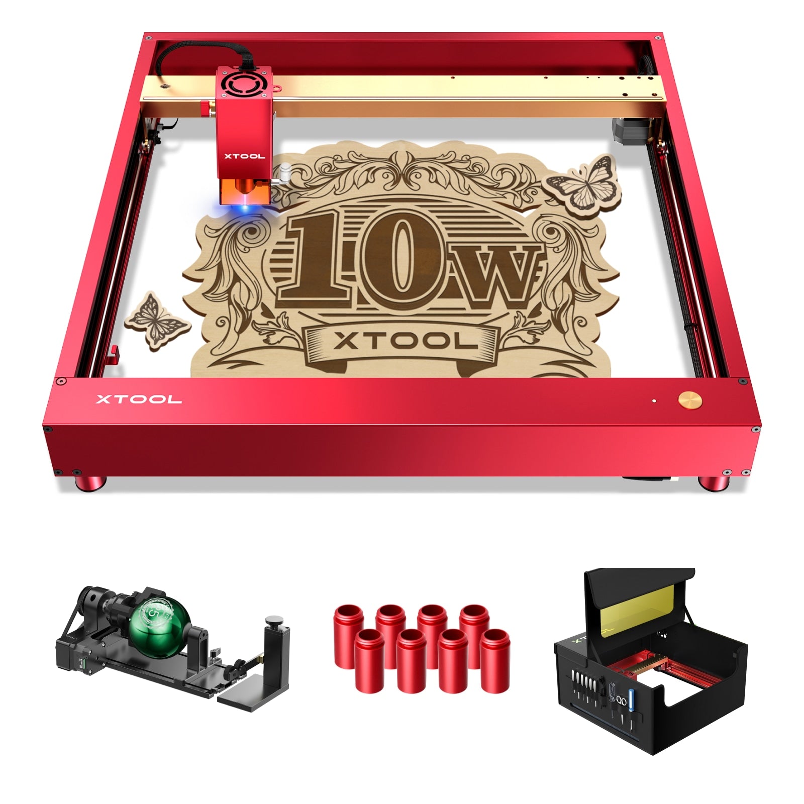 xTool D1 Pro 10W Desktop Graviermaschine und Lasercutter