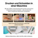 xTool M2 Druckmodul für CMYK-Tintenstrahldruck