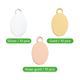 Electroplated Multicolor Pendant (30 Stk.)
