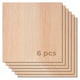 3 mm Hickory-Sperrholzplatten (6 Stk.)