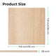 3 mm Terminalia Sperrholzplatten (6 Stk.)