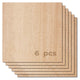 3 mm Terminalia Sperrholzplatten (6 Stk.)