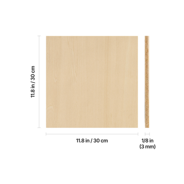 3 mm Sperrholzplatten-Testkit (18 Stk.)