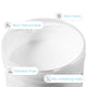 Weißer Plastisol-Druckfarbe für Siebdruck auf Stoff (16 oz)