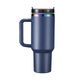 Marineblau bis Irisierend Edelstahl-Tumbler mit abnehmbarem Griff (40 oz)