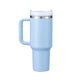 Pastellblau zu Silber Leuchtender Edelstahlbecher mit abnehmbarem Griff (1,18 l)