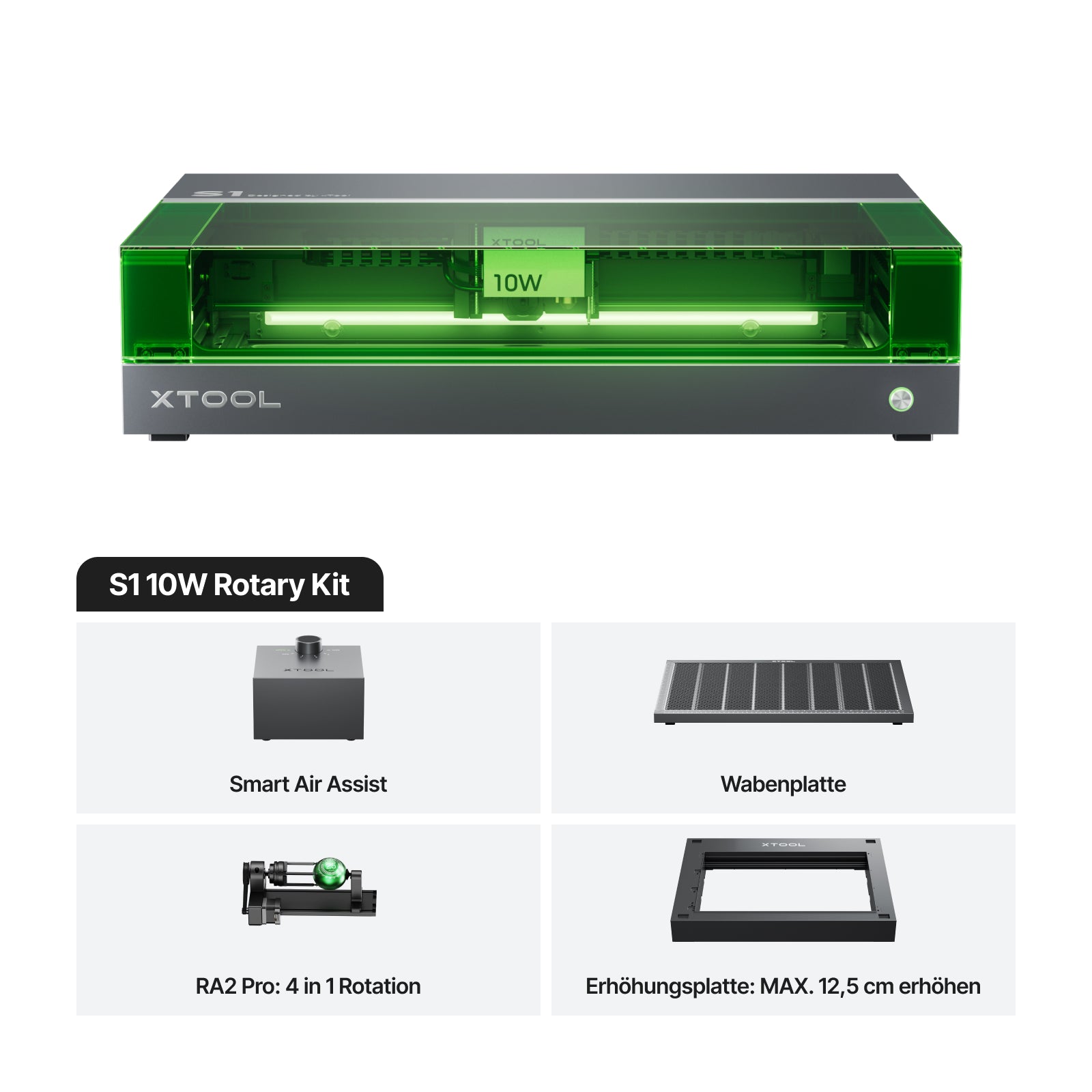 xTool S1: der sichere und leistungsstarke Diodenlaser