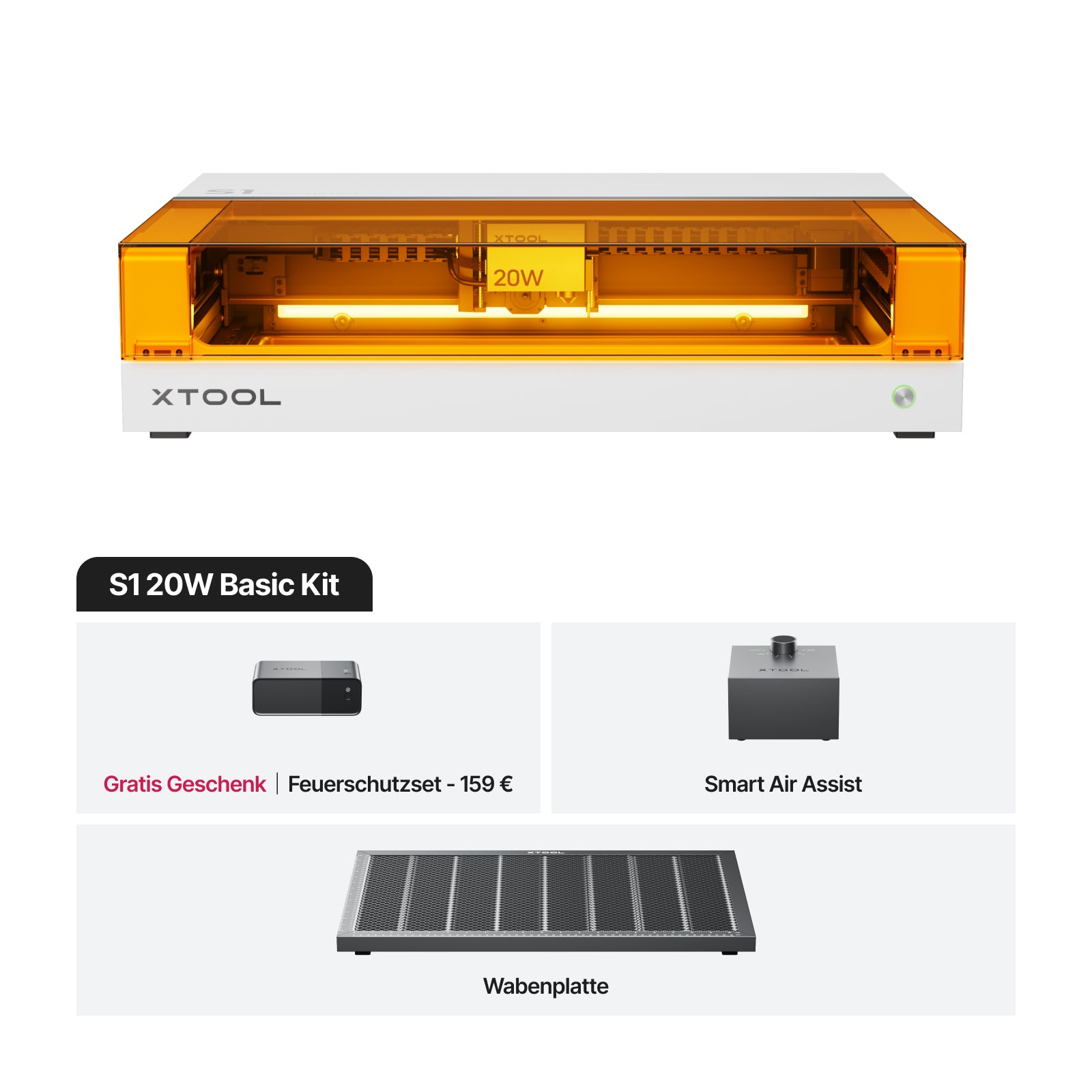 xTool S1: der sichere und leistungsstarke Diodenlaser
