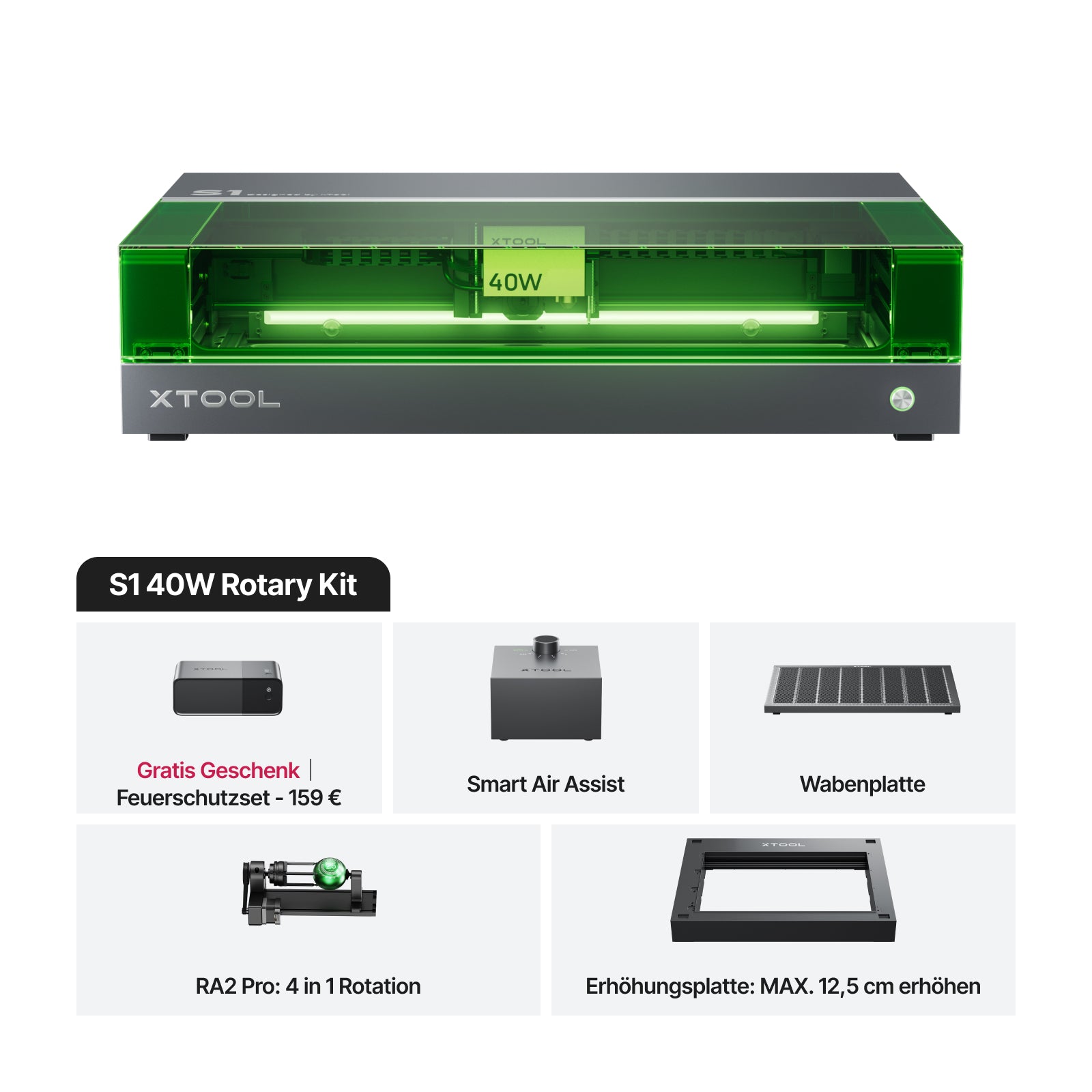 xTool S1: der sichere und leistungsstarke Diodenlaser