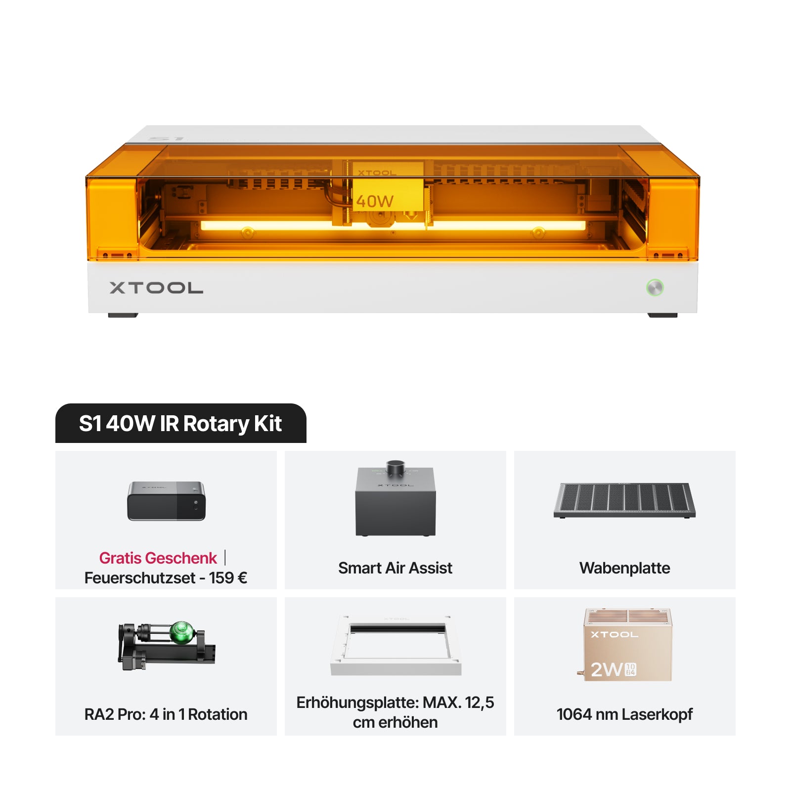 xTool S1: der sichere und leistungsstarke Diodenlaser
