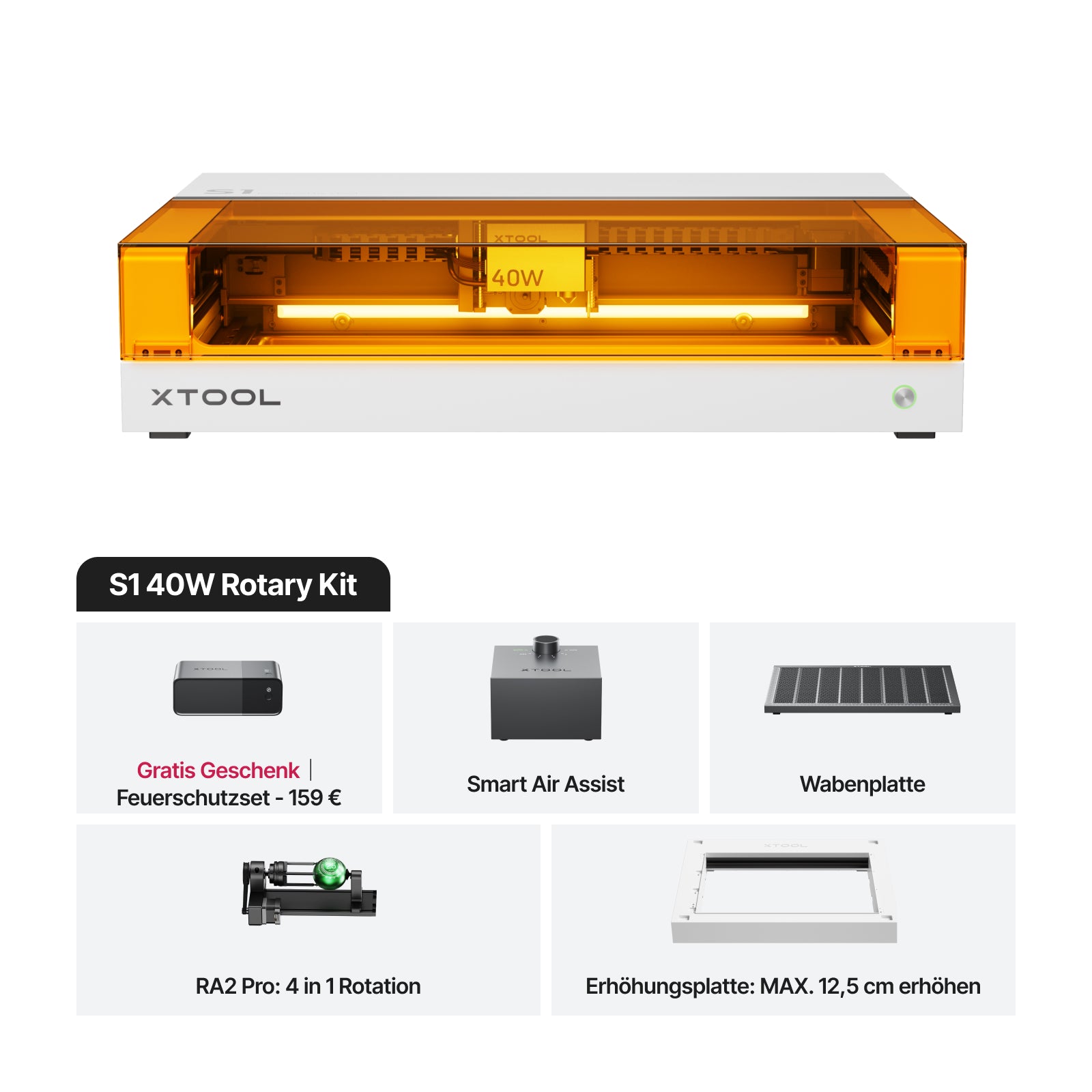 xTool S1: der sichere und leistungsstarke Diodenlaser