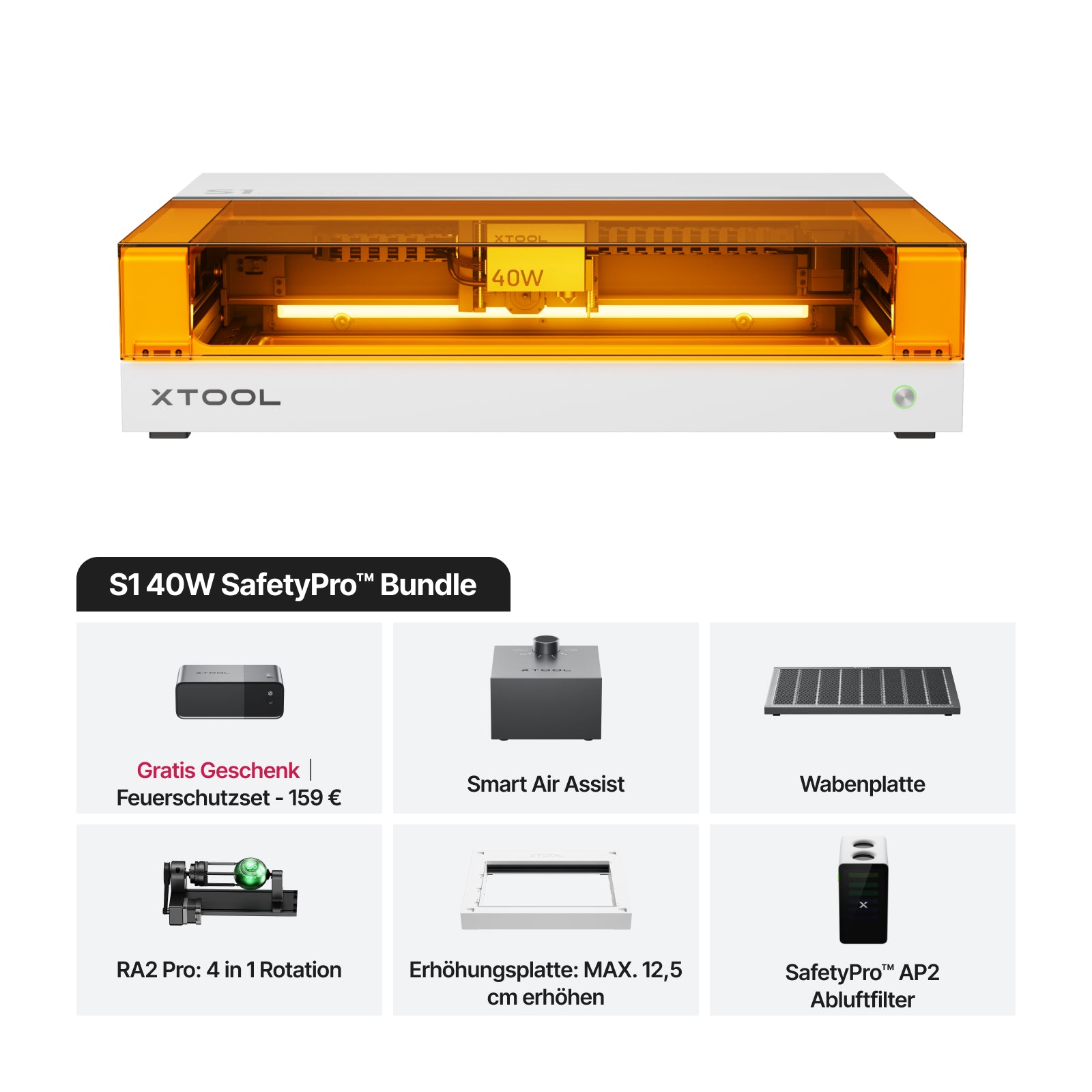 xTool S1: der sichere und leistungsstarke Diodenlaser