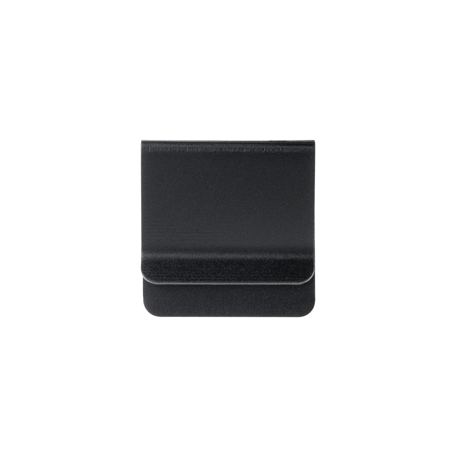 Black metal hat clip 01