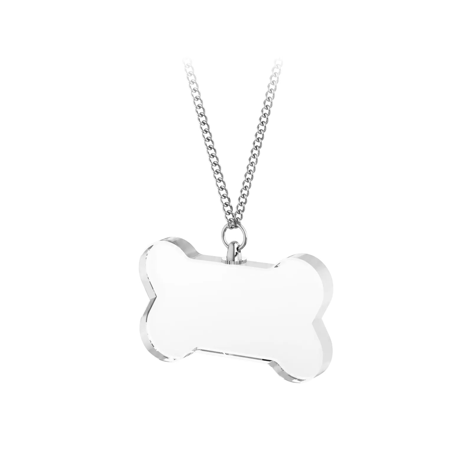 Bone shaped k5 crystal necklace 2pcs 01