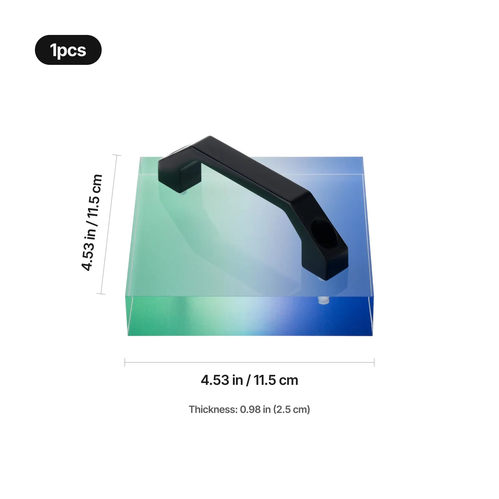 Cooling block for heat press 02
