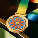 xTool Selected doppelschichtige drehbare Metallmedaille