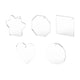 xTool Selected K5-Kristallornament mit gemischten Formen (5 Stk.)