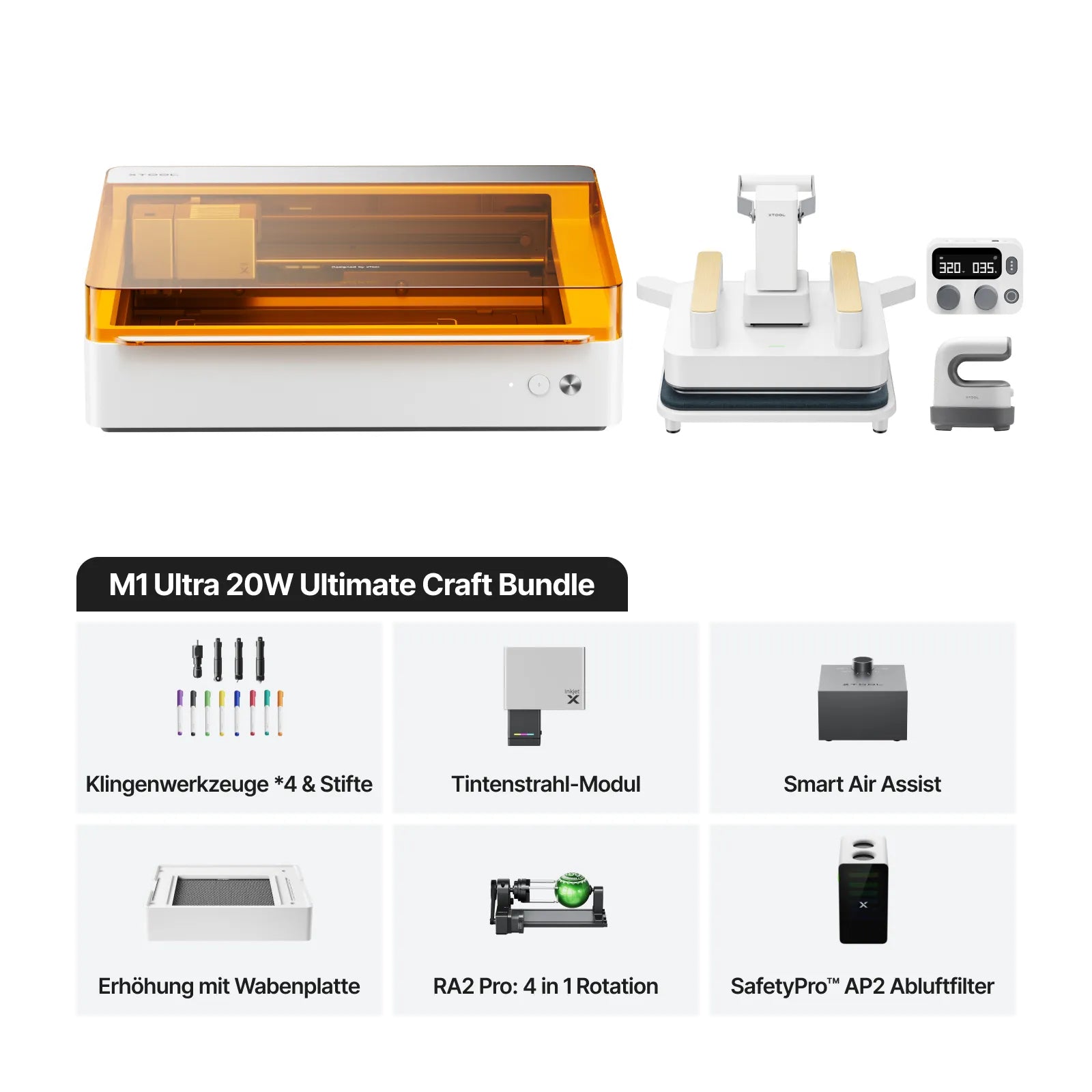 xTool M1 Ultra Die erste 4-in-1-Bastelmaschine der Welt