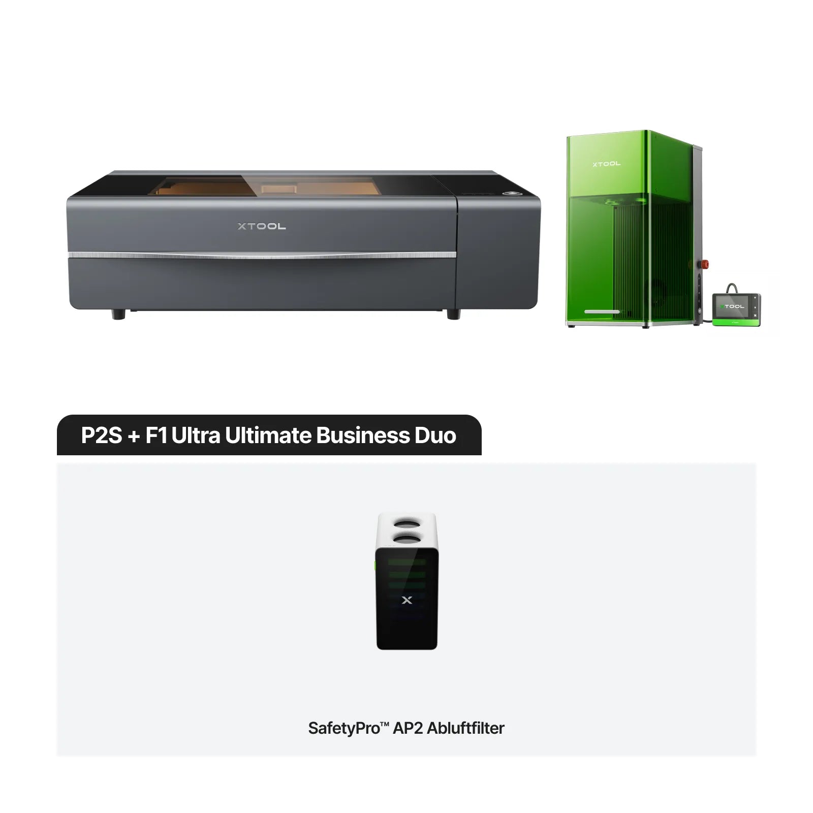xTool P2S + F1 Ultra/F1 Ultimatives Produktives Business Duo