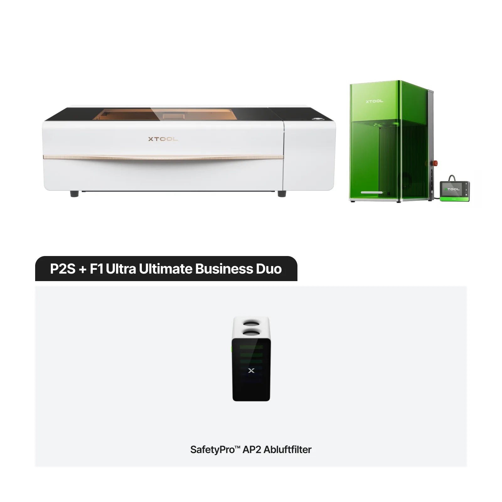 xTool P2S + F1 Ultra/F1 Ultimatives Produktives Business Duo