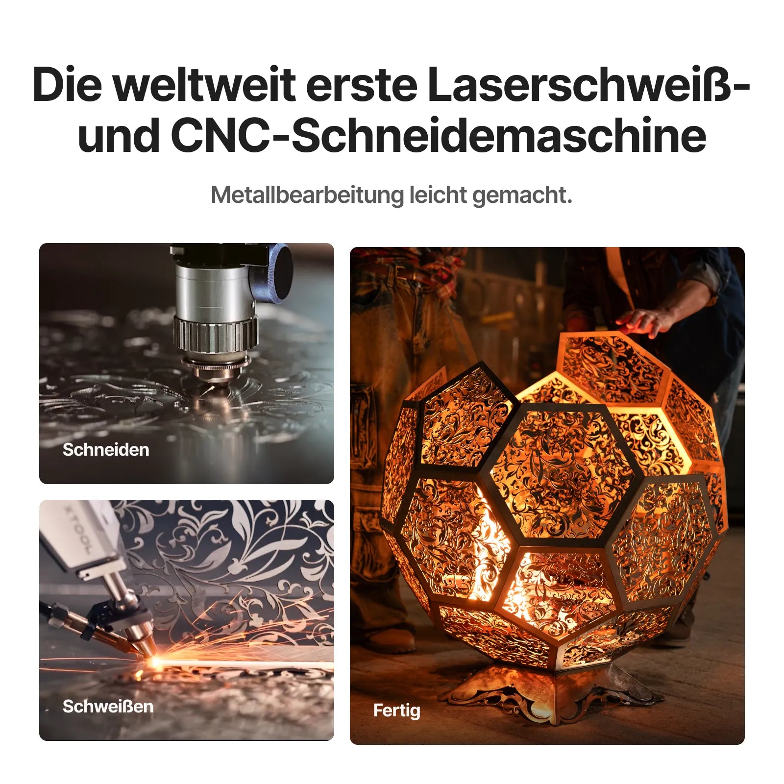 Raycus 3000W Laserschweißgerät 4-in-1 Laserschweiß-, Schneid Raycus 3000W Laserschweißgerät 4-in-1 Laserschweiß-, Schneid