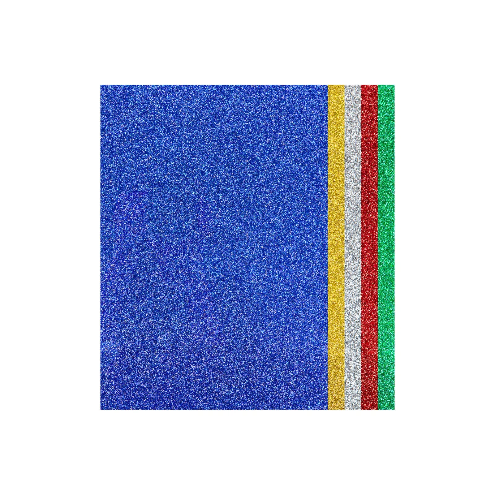 Mehrfarbiger Glitzerkarton (25 Stk.)