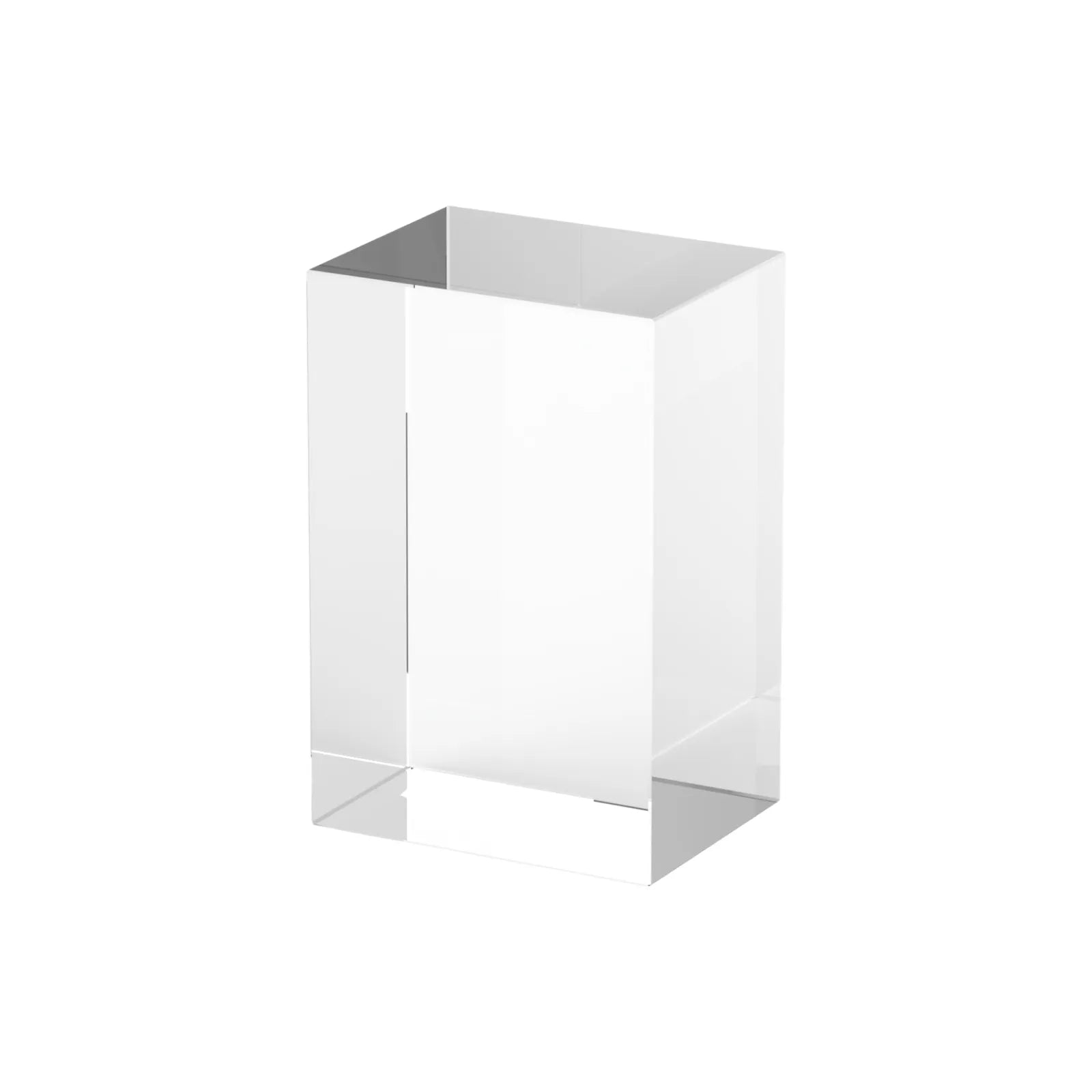 Thin rounded square k9 crystal 01