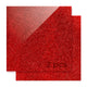 3 mm rot glitzernde, undurchsichtige, glänzende Acrylglasplatte (2 Stück)-YAC015